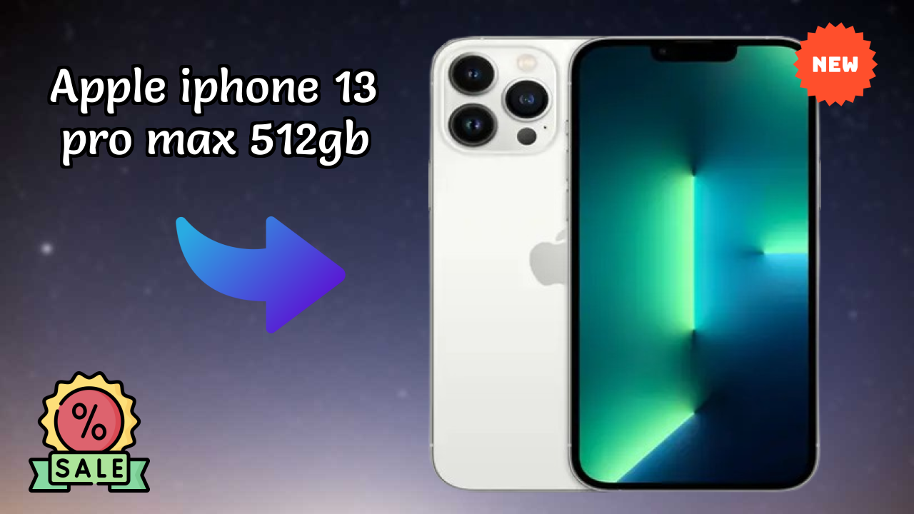 Apple IPhone 13 Pro Max 512GB 2026: कैमरा 12 MP + 12 MP + 12 MP Rear Camera और लंबी लाइफ बैटरी