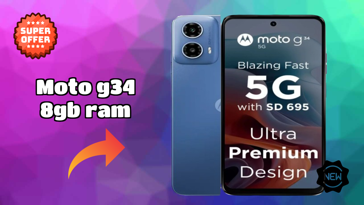 Moto G34 8GB RAM कैमरा रिव्यु: 50 MP + 2 MP Rear Camera फोटो टेस्ट