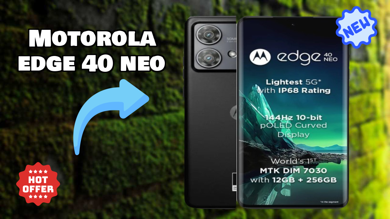 ₹19,700 पर Motorola Edge 40 Neo - अभी उपलब्ध बेस्ट डील