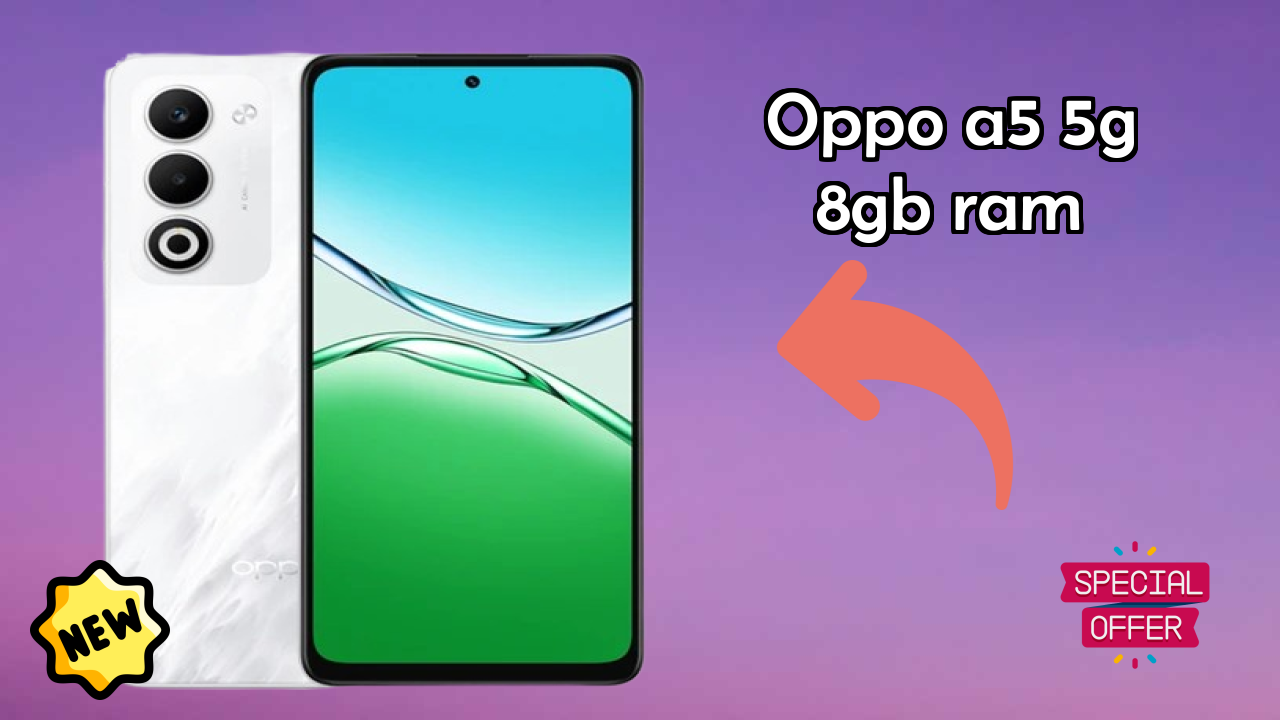 ₹16,998 पर OPPO A5 5G 8GB RAM - वह सब कुछ जो आपको जानना चाहिए