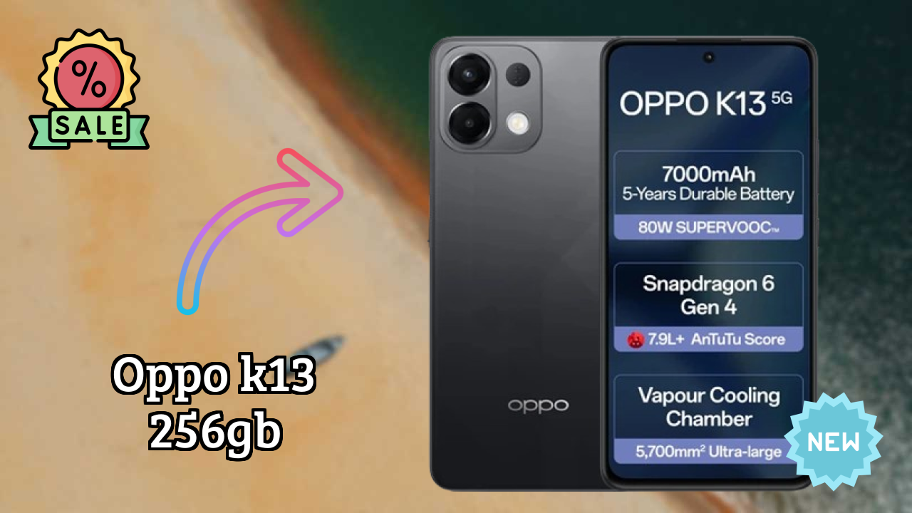 OPPO K13 256GB डिस्प्ले क्वॉलिटी: AMOLED समझाया गया