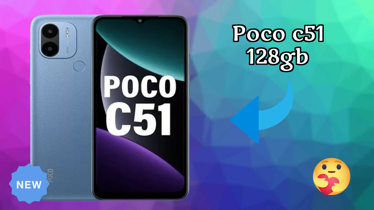 ₹7,899 पर POCO C51 128GB - पूरा स्पेसिफिकेशन लिस्ट
