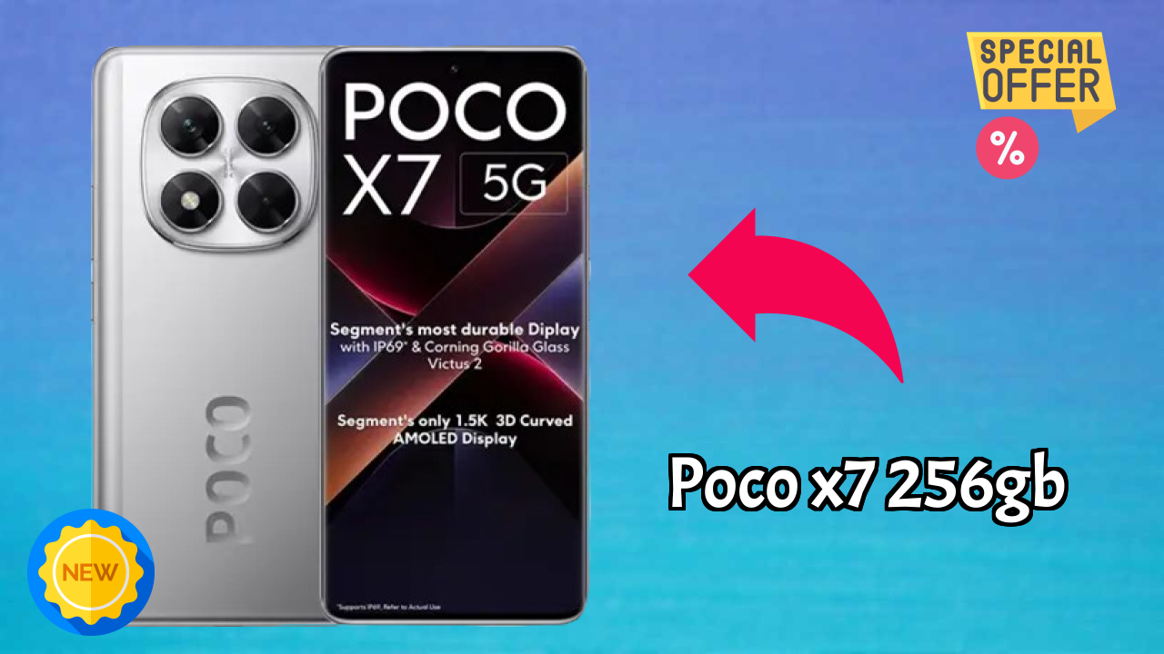POCO X7 256GB RAM शो: 8 GB RAM मल्टीटास्किंग रिव्यु
