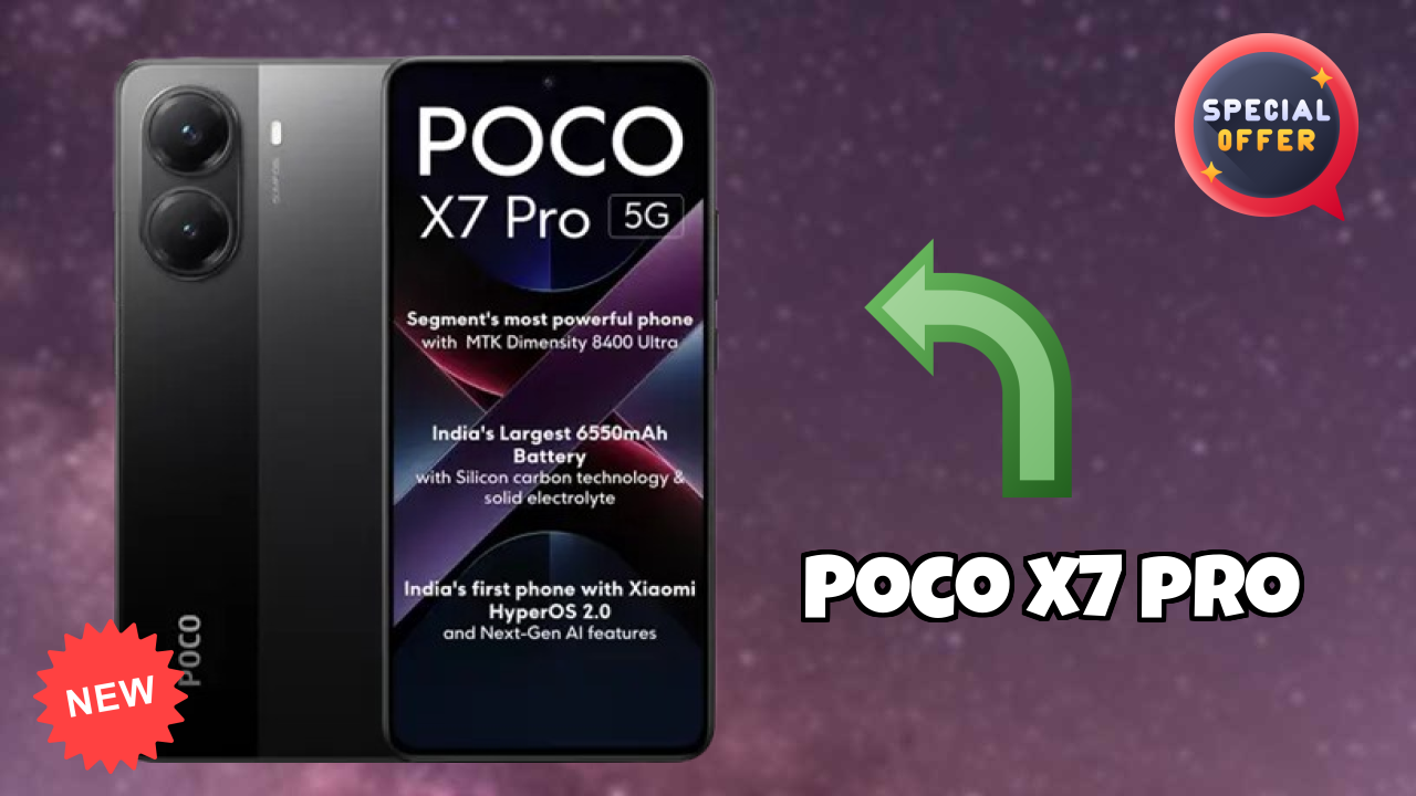 POCO X7 Pro क़ीमत: ₹22,499 - पूरा  डिस्कसन