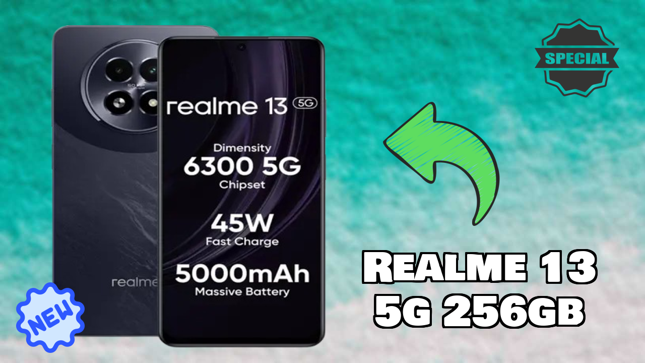 Realme 13 5G 256GB क़ीमत: ₹16,999 - पूरा  डिस्कसन