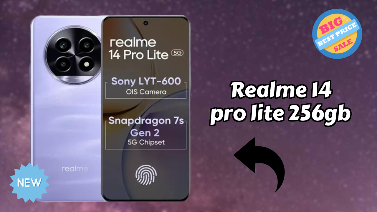 Realme 14 Pro Lite 256GB 2026 शॉपिंग के लिए बेस्ट? AI के साथ अद्भुत फ