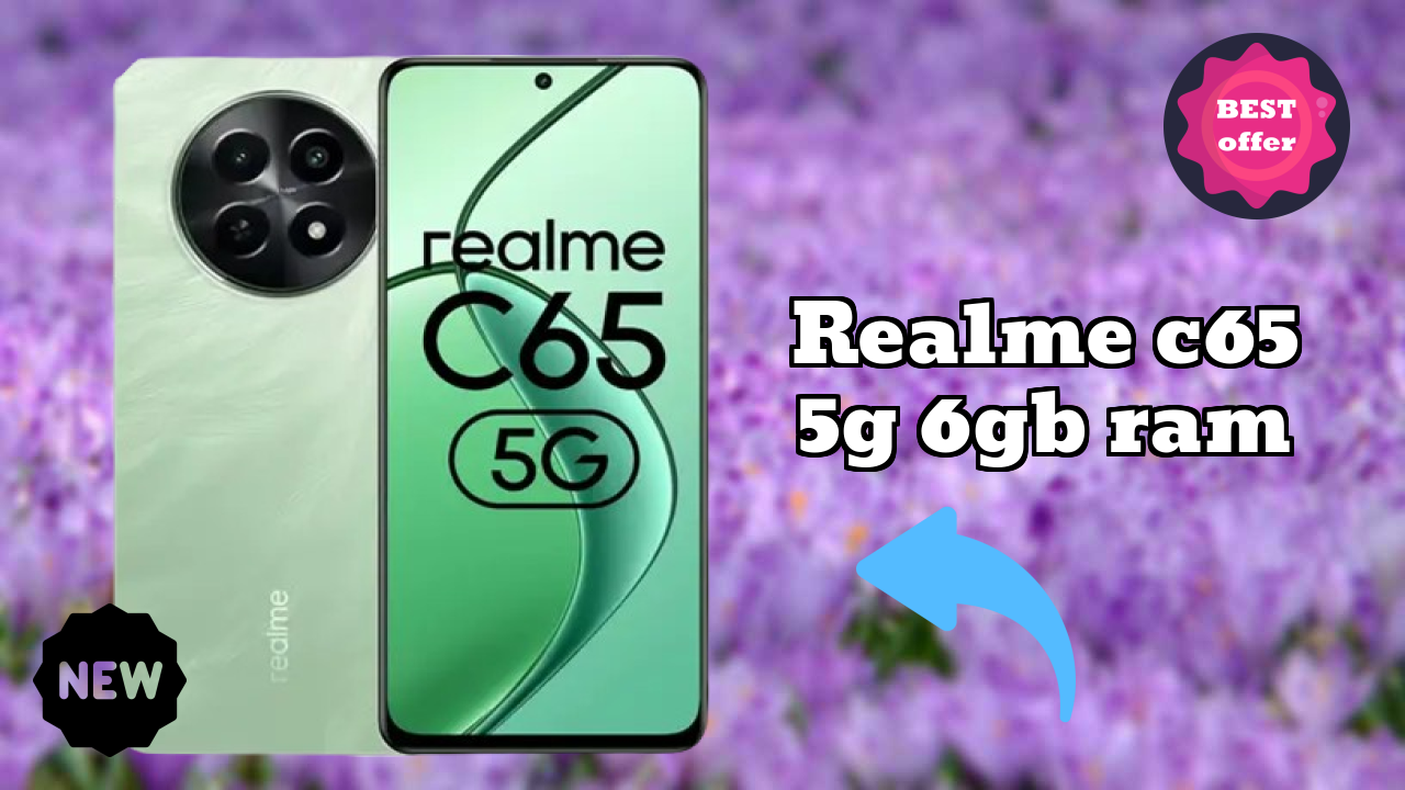 Realme C65 5G 6GB RAM शो: 6 GB RAM गेमिंग चेक