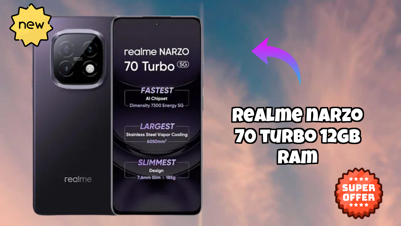 Realme Narzo 70 Turbo 12GB RAM रिव्यु: 12 GB RAM मल्टीटास्किंग चेक