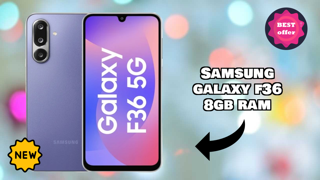 Samsung Galaxy F36 8GB RAM बैटरी लाइफ: 5000 MAh कितने टाइम तक चलती है