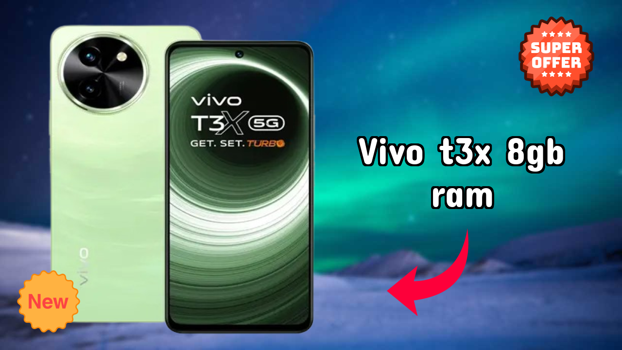 Vivo T3x 8GB RAM टेस्ट: 8 GB RAM कार्यों को अच्छी तरह से हैंडल करती