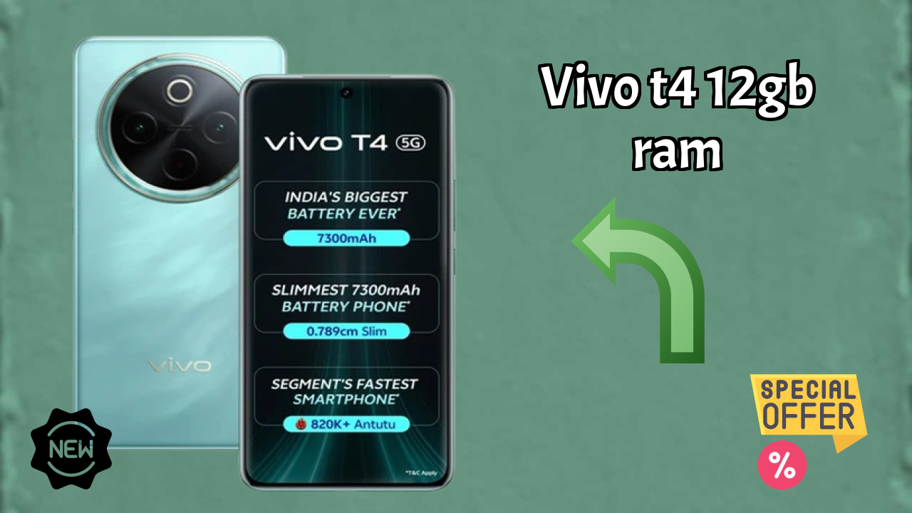 Vivo T4 12GB RAM बैटरी लाइफ: 7300 MAh चार्जिंग  डिस्कसन