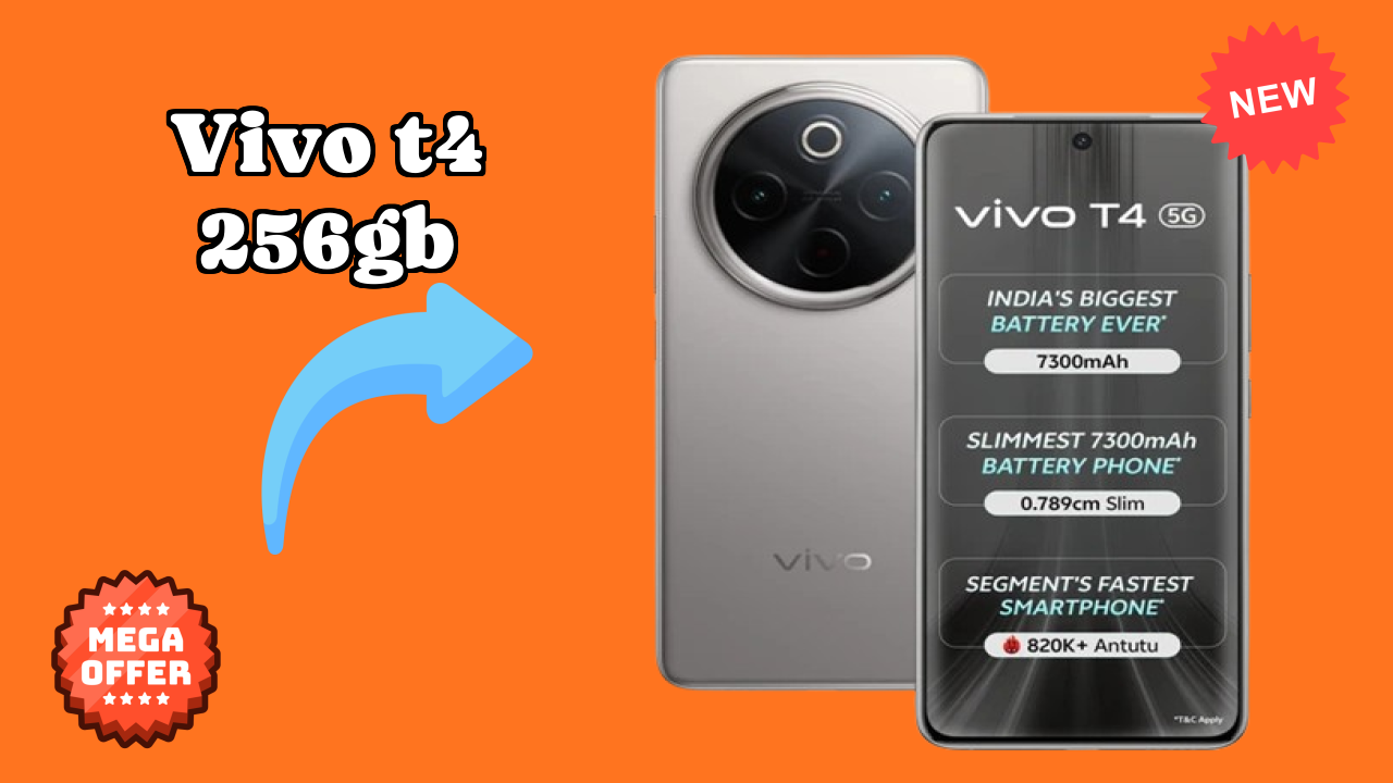 Vivo T4 256GB डिस्प्ले रिव्यु: 6.77 Inches (17.2 Cm) स्क्रीन